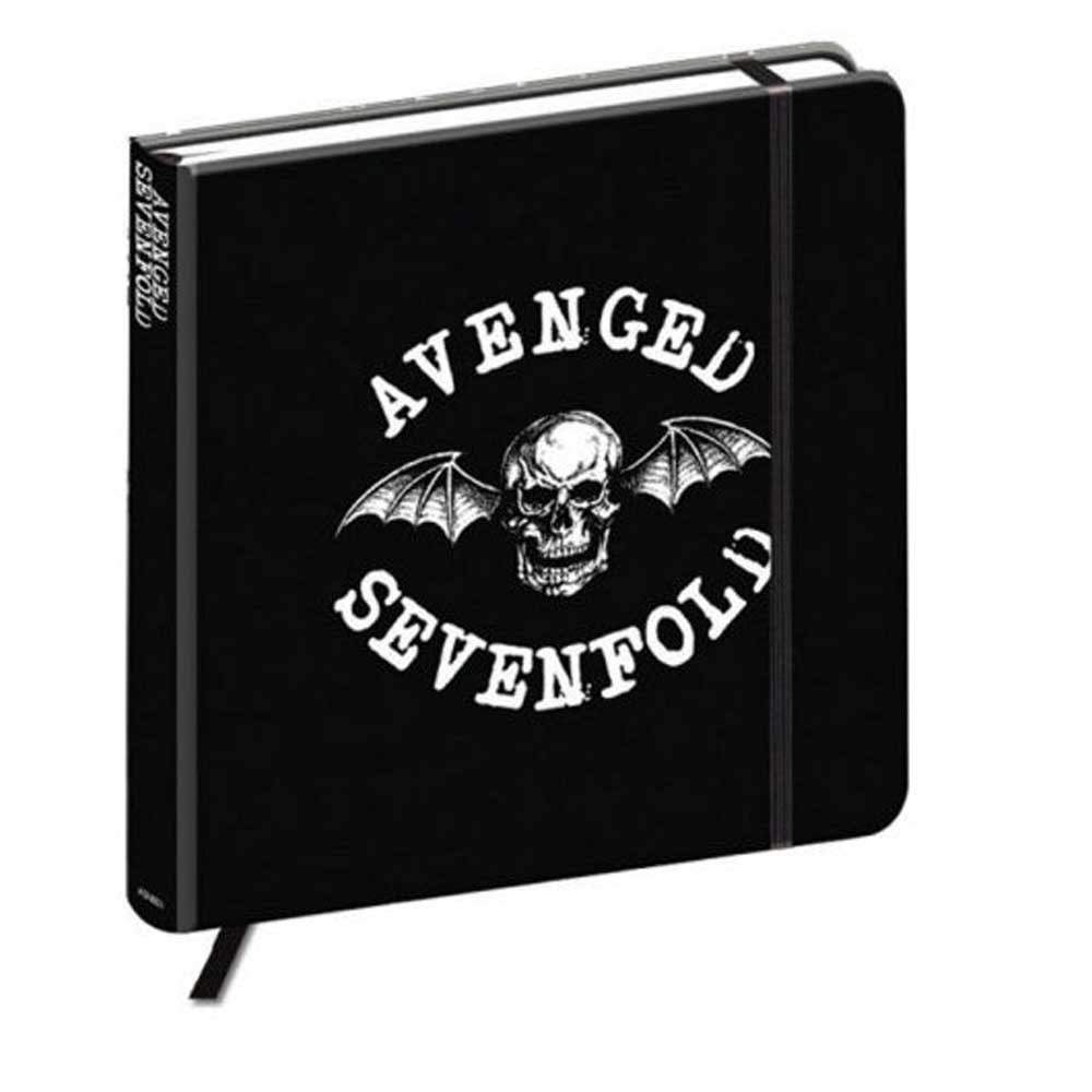 Avenged Sevenfold - Death Bat Crest Notitieboek - Zwart